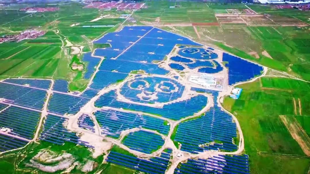 Elektrownia słoneczna w kształcie pandy - innowacyjny projekt, który zmienia energię odnawialną